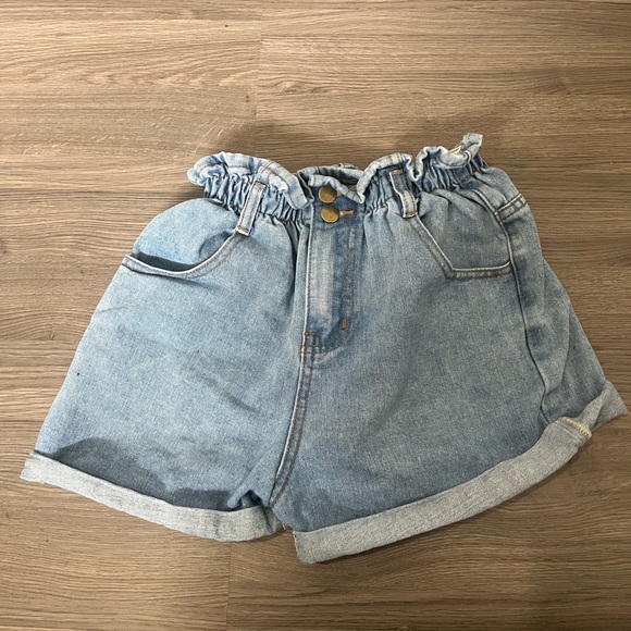 Princess Polly Jean Shorts - Picture 1 of 3